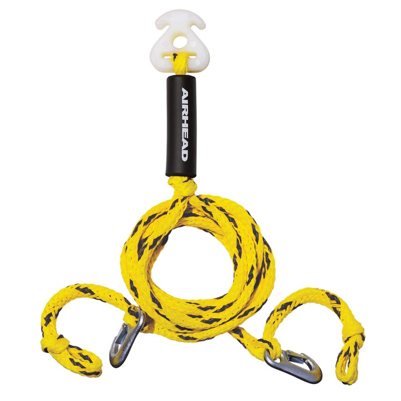 Airhead Heavy Duty Tow Harness for 1-4 Rider Towable Tubes, Water Skis, Wakesurf Boards and Wakeboards, 16-Feet - Image 1